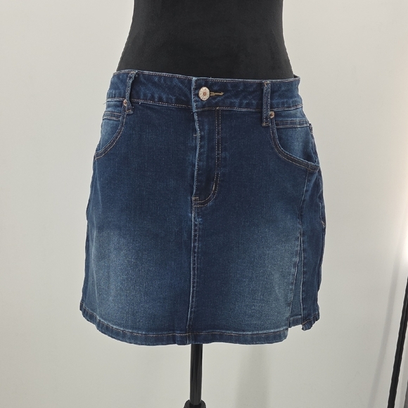 Denim Blue Women's Skirt - Picture 8 of 16